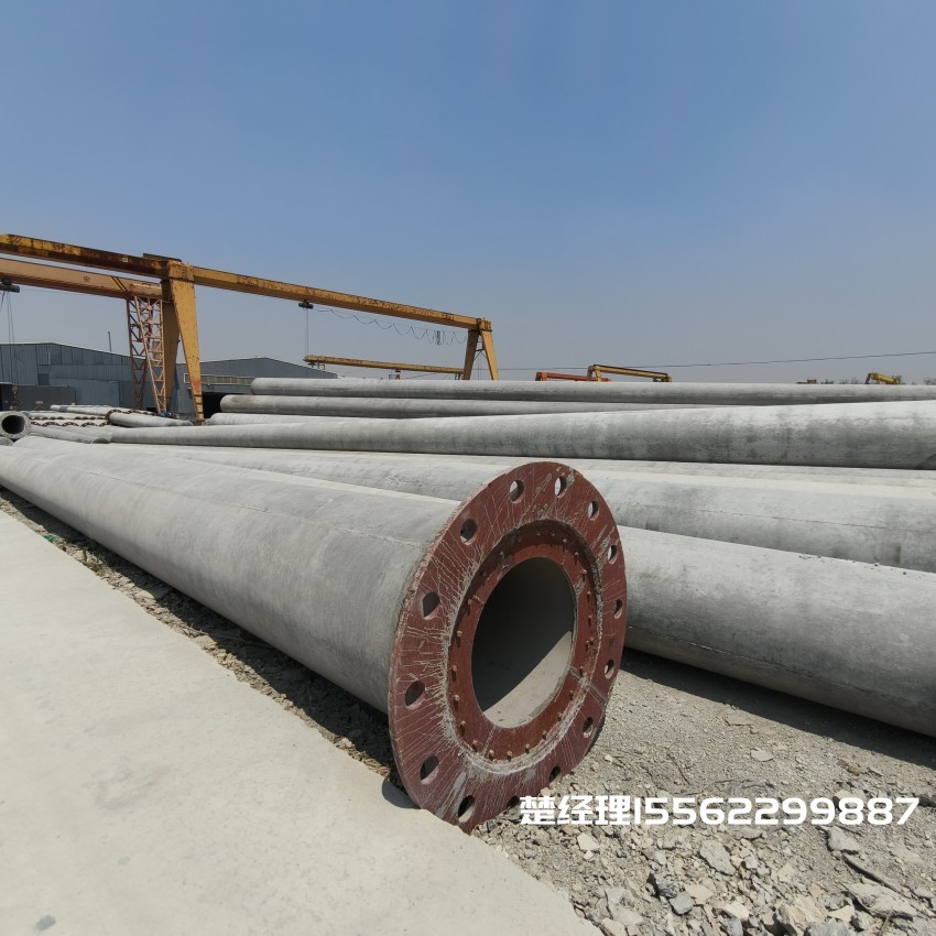 武义12米无拉线电杆